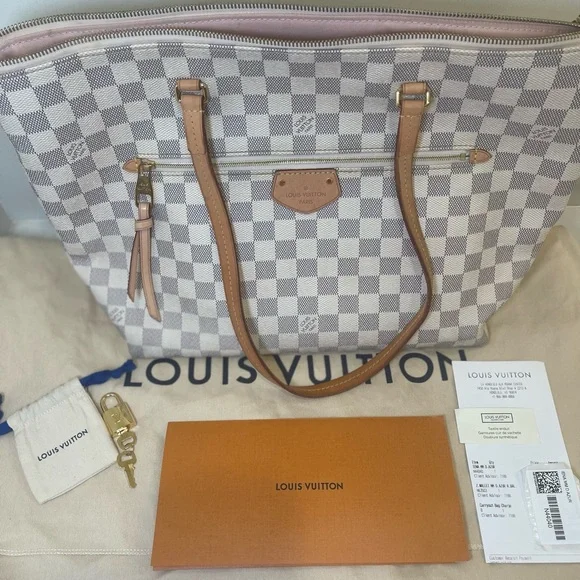Louis Vuitton Damier Azur léna MM - Picture 9 of 16